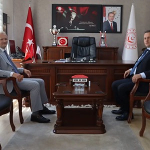 İŞKUR İl Müdürü Sinan Karademirden İl Müdürümüz Sami Çifte Ziyaret - fotoğraf 1