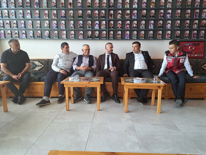  İl Müdürümüz Alper Alp’ten Şehit Aileleri ve Gaziler Derneğine Ziyaret.