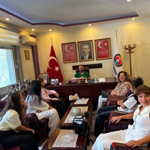 Aksaray Baro Başkanlığına Ziyaret - fotoğraf 1