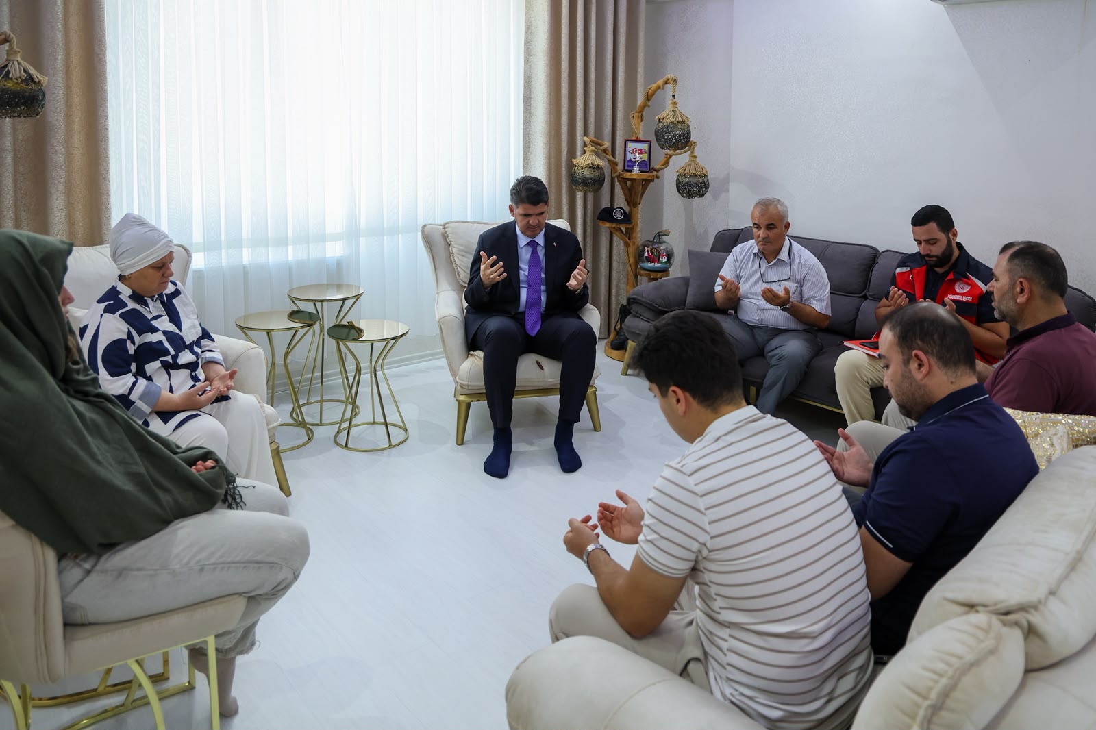 Valimiz Sayın Ömer Kalaylı, Şehit Ailesi ve Gazimizi Hanelerinde Ziyaret Etti