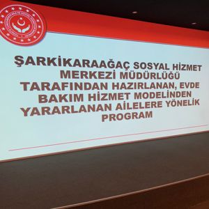 Şarkikaraağaç Sosyal Hizmet Merkezimizde görevli çalışma arkadaşlarımız tarafından, Evde Bakım Hizmet Modelinden yararlanan ailelere yönelik Aile Eğitim Programı kapsamında; - fotoğraf 1