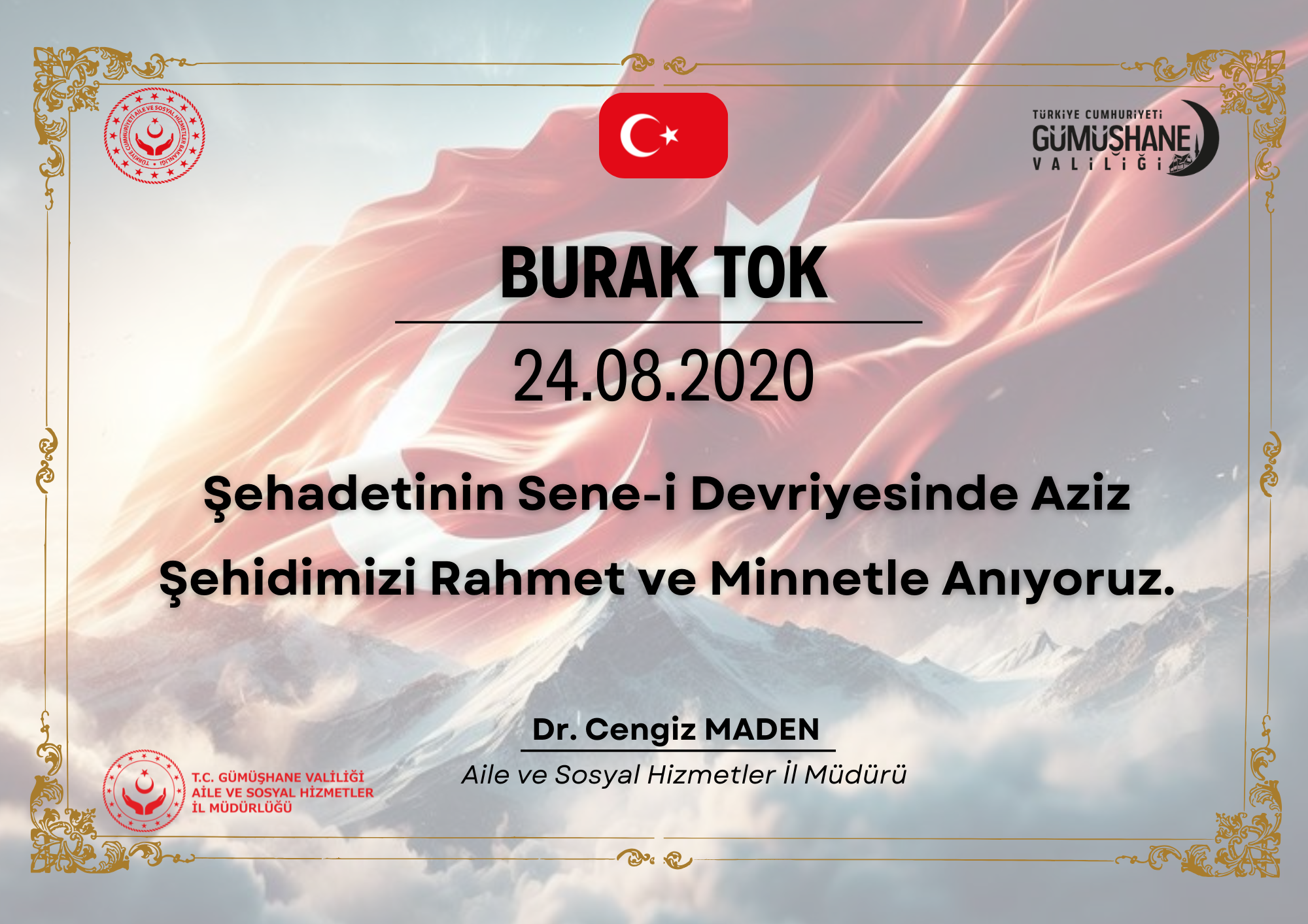 Şehidimiz Burak Tok