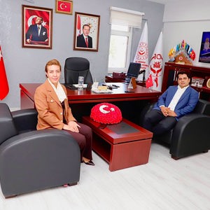 Sayın Ömer Faruk ÇELİK, İl Müdürümüz Kuduret GÜLTAŞ’ı Ziyaret Etti - fotoğraf 2
