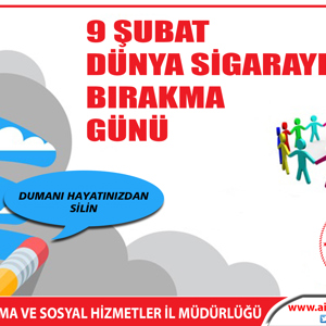 9 ŞUBAT DÜNYA SİGARAYI BIRAKMA GÜNÜ - fotoğraf 1