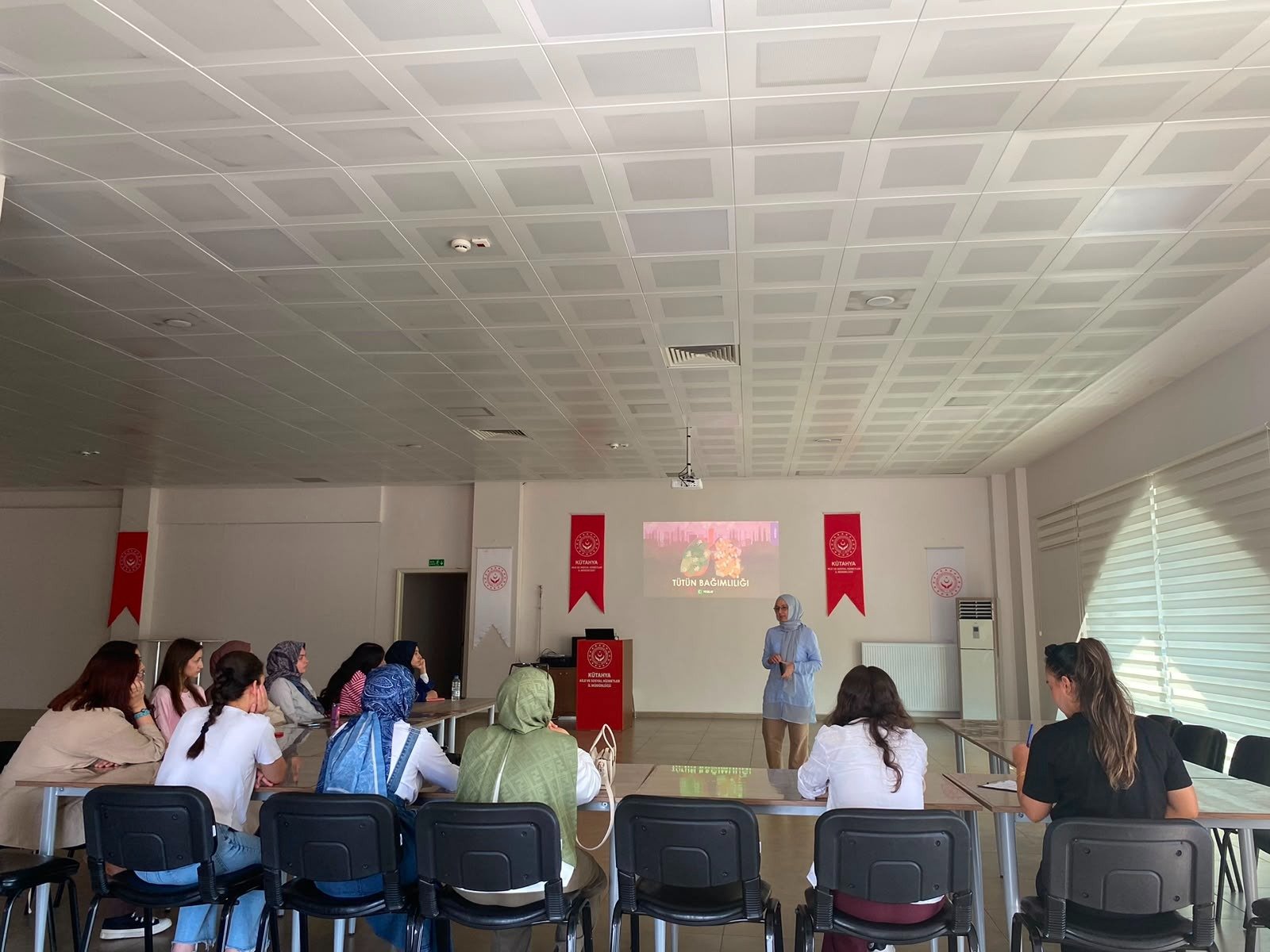 Ulusal Staj Programı Kapsamında Üniversite Öğrencilerine Yönelik Eğitim Gerçekleştirildi