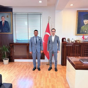 Yakutiye Kaymakamı Sayın Mehmet Rıdvan DOĞAN’a Hayırlı Olsun Ziyareti Gerçekleştirdik. - fotoğraf 1