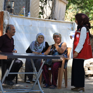 Kemaliye İlçemize Bağlı Kışlacık Köyünde Meydana Gelen Yangın Nedeniyle Evleri Kullanılamaz Hale Gelen Vatandaşlarımıza Yönelik Psikososyal Destek Çalışması Kapsamında Ekiplerimiz Tarafından Saha Çalışması Gerçekleştirild - fotoğraf 5