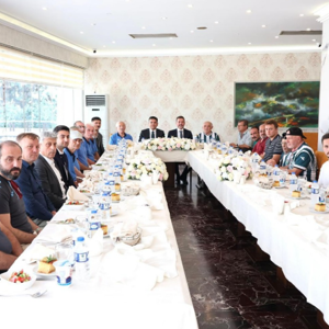 Misafirlerimiz, Akçaabat Uygulama Otelinde Kaymakamımız Abdullah Şahin İle Bir Araya Geldi. - fotoğraf 1