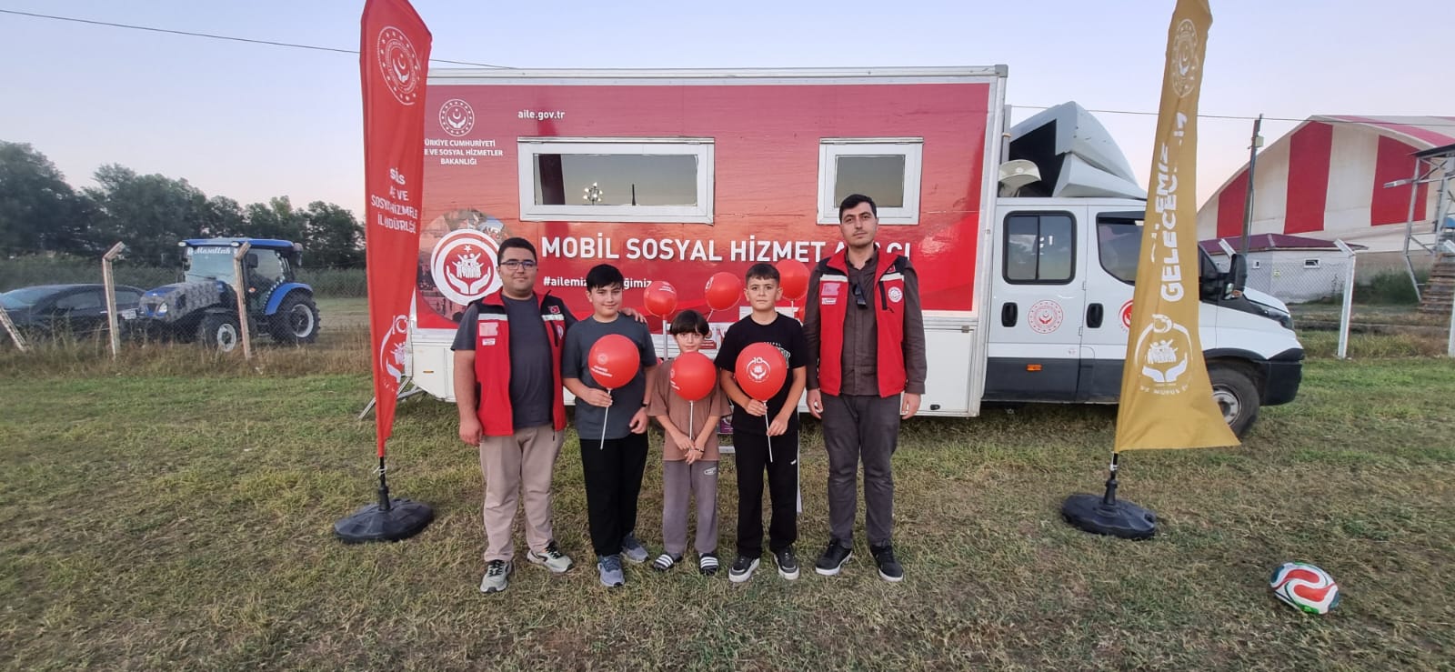 Mobil Sosyal Hizmet Aracımız Akıncılar da