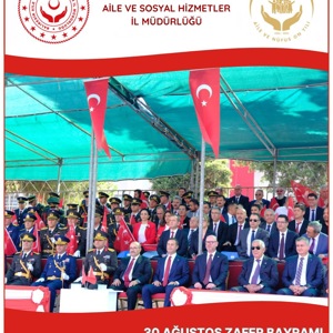 30 Ağustos Zafer Bayramı Kutlama Programı Valimiz İsmail USTAOĞLU ve İl Protokolümüzün Katılımıyla Gerçekleştirildi - fotoğraf 1