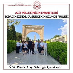 Aziz Milletimizin Emanetleri Ecdadın İzinde, Düşüncenin Özünde Projesi Kapsamında Çanakkale Ziyareti Gerçekleştirildi. - fotoğraf 5