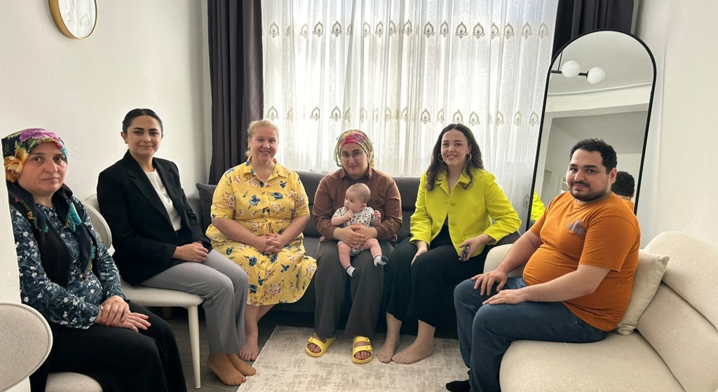 Evlilik Kredisi Desteğinden Yararlanan Genç Çiftimize Ziyaret