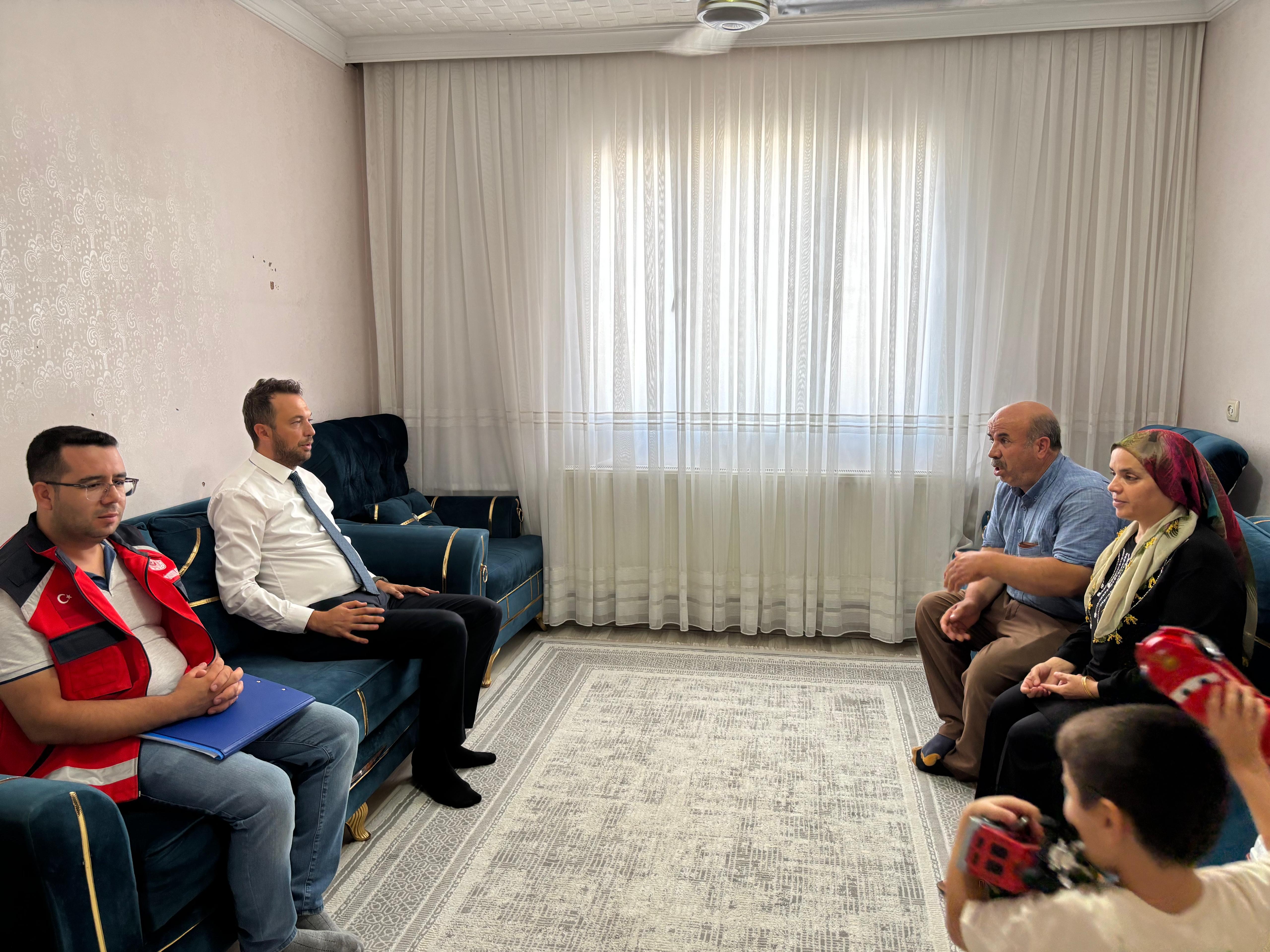 İl Müdürümüz Sayın Çetin TUTAŞ, Koruyucu Ailemizi Ziyaret Etti