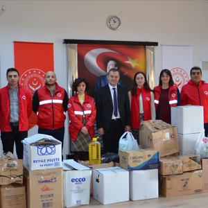 Yardım Kolilerimiz Teslim Edildi - fotoğraf 1