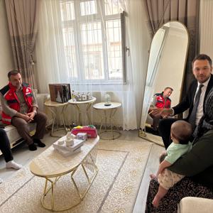 İl Müdürümüz Çetin Tutaş’tan Aile ve Gençlik Fonu ile Yuva Kuran Genç Çifte Ziyaret - fotoğraf 1