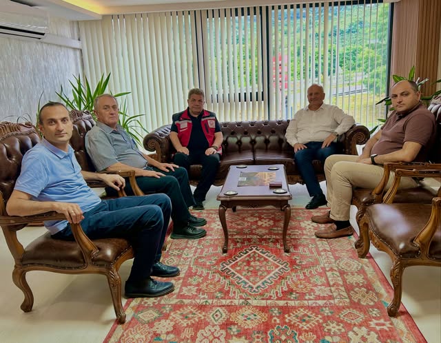 Ünye Belediye Başkanı Hüseyin Tavlı’dan İl Müdürümüz Harun Tan’a Ziyaret