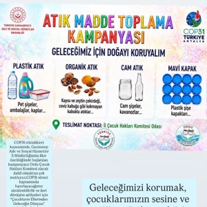 “Çocukların Ellerinden Geleceğin Dünyası” Kampanyasıyla Geleceğe Nefes Oluyoruz - fotoğraf 1