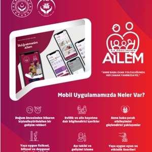 Modüler Aile Eğitim Programı ile ailelere çocuk gelişimi ve aile hayatına ilişkin güvenilir içerikler sunan  İlk Öğretmenim Ailem mobil uygulaması geliştirilmiştir. - fotoğraf 1