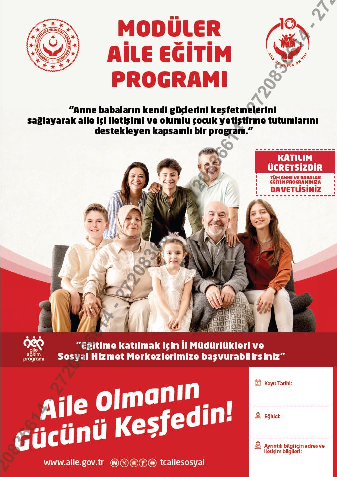 Modüler Aile Eğitimi Programı