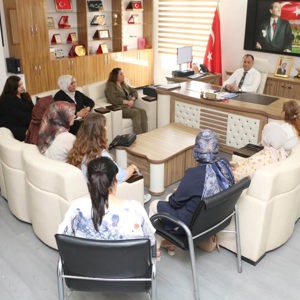 ÇATOM Personellerimizden İl Müdürümüz Fatih YILMAZ’a Ziyaret - fotoğraf 5