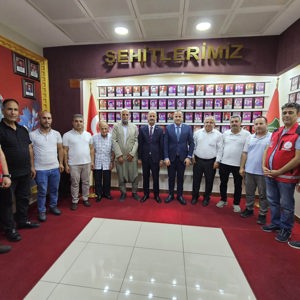 Türkiye Harp Malulü Gaziler, Şehit Dul ve Yetimleri Derneği Şanlıurfa Şubesine Ziyaret - fotoğraf 1
