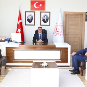 Baskil Sosyal Yardımlaşma ve Dayanışma Vakfı Müdürü Sayın Yunus SAYLAN İl Müdürlüğümüzü Ziyaret Etti. - fotoğraf 1