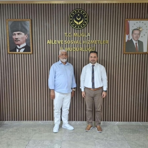 Fethiye Selanikli Romanlar Derneği Başkanı Alp ACU, İl Müdürümüz Mahmut SELÇUK’u makamında ziyaret etti.  - fotoğraf 1