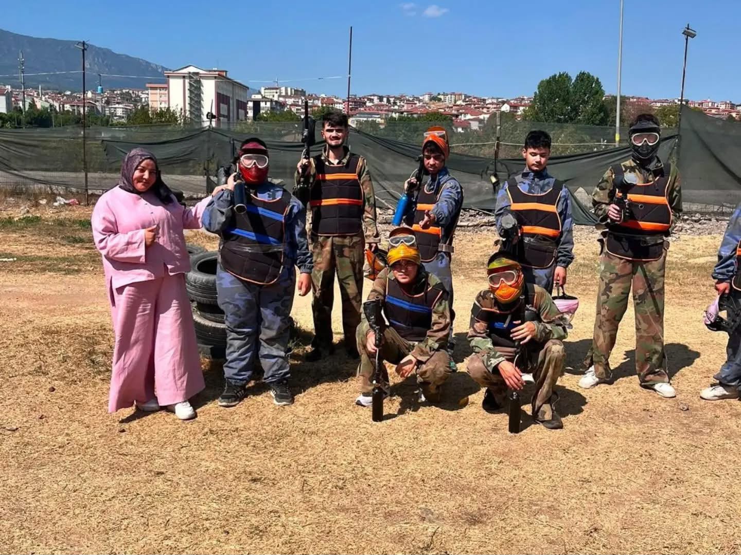  Gençlerimizle Keyifli ve Eğlenceli Bir Paintball Etkinliği!