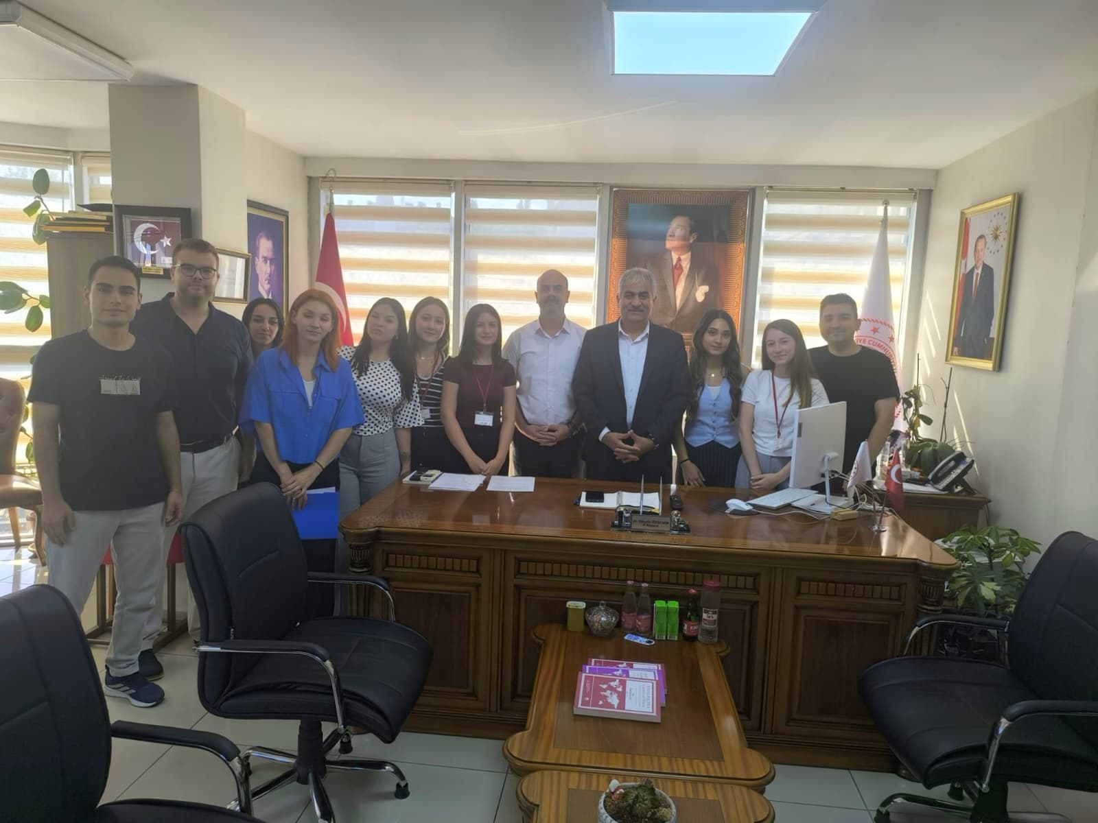 İl Müdürümüz Stajyer Gençlerimizle Bir Araya Geldi