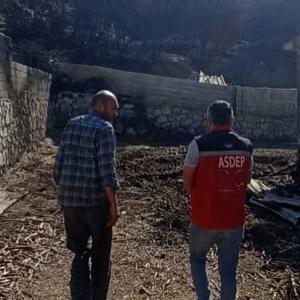 Gölhisar Sosyal Hizmet Merkezi Müdürlüğü Psikososyal Destek Ekipleri tarafından Ulucamii Mahallesi’nde  meydana gelen yangından etkilenen Hasçağatay ailesine yönelik ziyaret gerçekleştirildi - fotoğraf 1