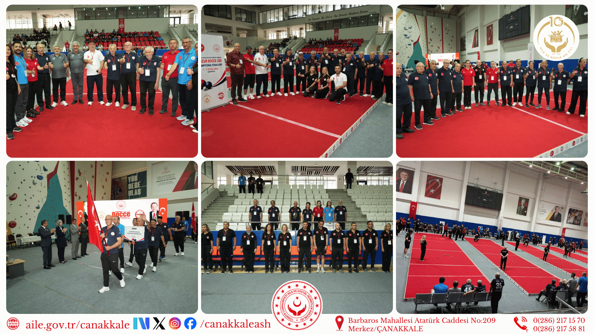 Yetişkin Gençler Huzur Bocce Ligi Büyük Finali Çanakkale’de Başladı