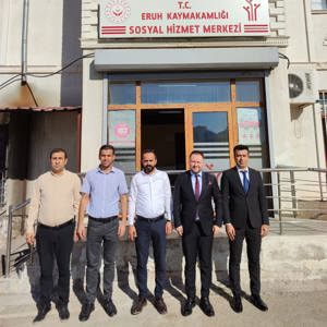 Eruh Sosyal Hizmet Merkezimize Ziyaret - fotoğraf 2