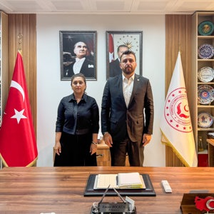 İl Müdürümüz Emine BÖÇKÜN, AK Parti Heyetini Makamında Ağırladı - fotoğraf 2