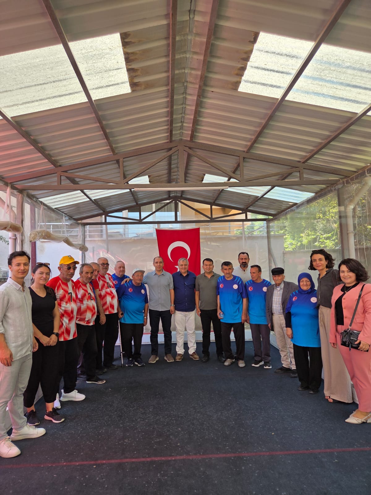 BOCCE MÜSABAKASINDA GALİBİYET