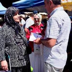 Salı Pazarı’nda Vatandaşlarımızla Bir Araya Gelinerek Bilgilendirme Faaliyeti Gerçekleştirildi - fotoğraf 14