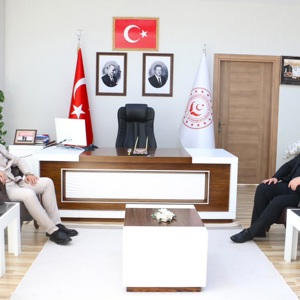 Elazığ Havalimanı Müdürü Sayın Zeynel Abidin GÖRÜR, İl Müdürlüğümüzü Ziyaret Etti. - fotoğraf 1
