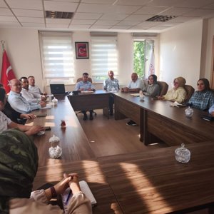 İl Müdür Yardımcıları ve Kuruluş Müdürleri ile Değerlendirme ve Koordinasyon Toplantısı Gerçekleştirdik. - fotoğraf 1