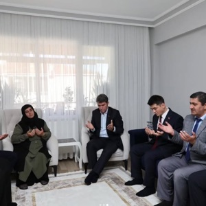 Şehidimiz Samet ASLAN’ın Kıymetli Ailesi Ziyaret Edildi - fotoğraf 3