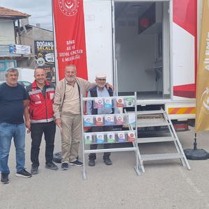 Müdürlüğümüzce yürütülen çalışmalar kapsamında Mobil Sosyal Hizmet Aracımızın Bugünkü Durağı Doğanşar İlçemiz Oldu - fotoğraf 1