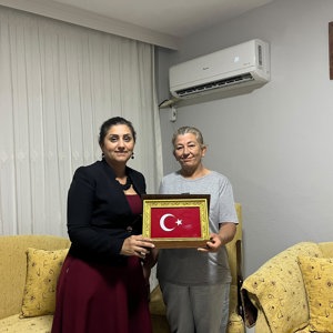 Aziz Şehidimiz İsmail ÇIKIKÇI’nın Ailesine Ziyaret - fotoğraf 1