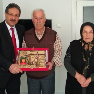 İl Müdürümüz Ramazan Baykara'dan şehit ailelerimiz anlamlı ziyaret. - fotoğraf 2