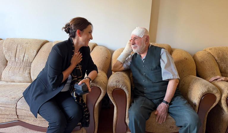 İl Müdürümüz Sayın Arzu ÇINGIR, 94 Yaşındaki Kore Gazimiz Sayın Nurettin YEGÜL’e Geçirdiği Rahatsızlık Sonucu Geçmiş Olsun Ziyaretinde Bulundu