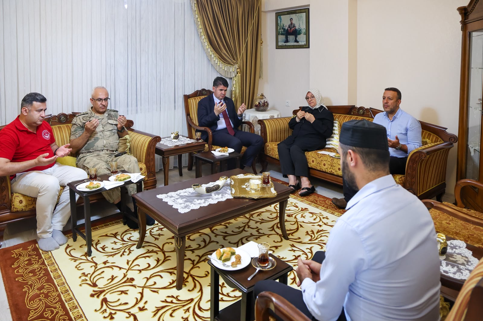 Şehidimiz Selim Gündoğdu’nun Ailesine Sene-i Devriyesinde Ziyaret