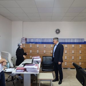 İl Müdürümüz Özgür Kırmızıtaş, Sosyal Hizmet Merkezi Müdürlüğümüzü Ziyaret Ederek Kurum Bünyesinde Sürdürülen Çalışmaları Yerinde İnceledi - fotoğraf 2