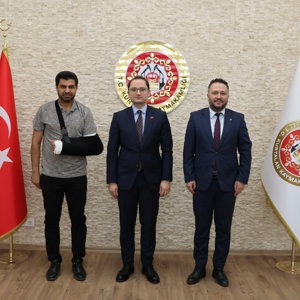Kurtalan Kaymakamlığına Ziyaret - fotoğraf 1