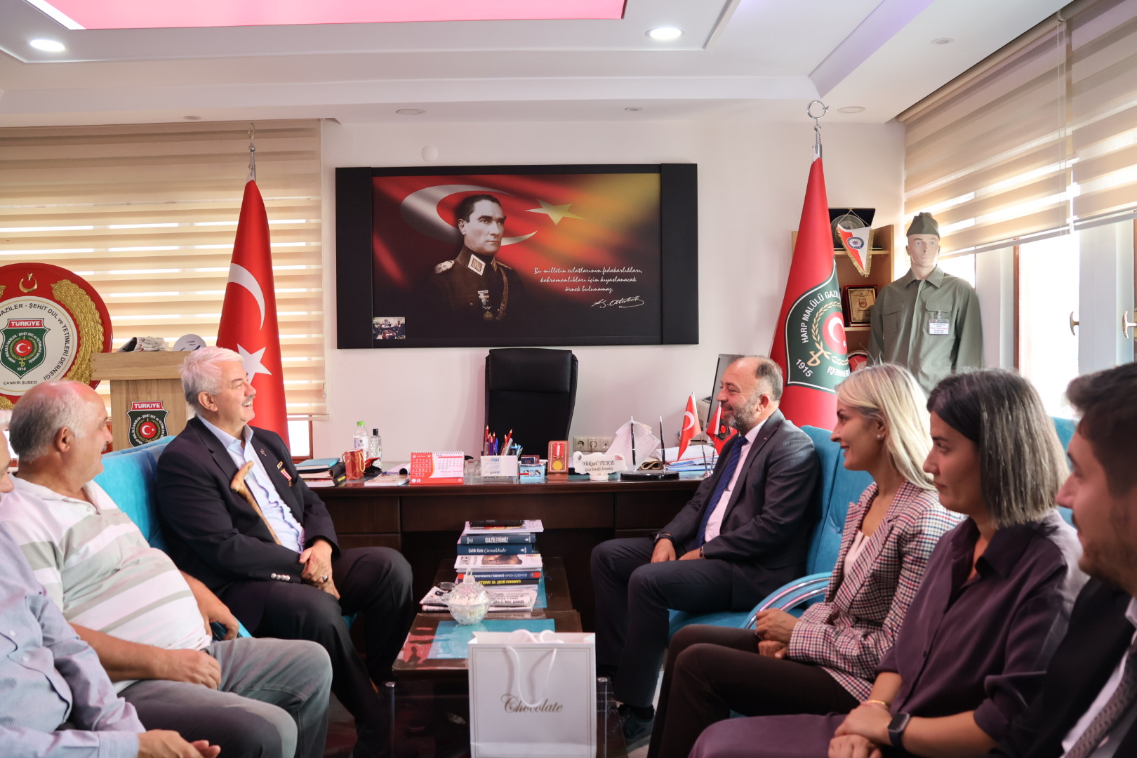 İl Müdürümüzden 19 Eylül Gaziler Günü Kapsamında Anlamlı Ziyaret