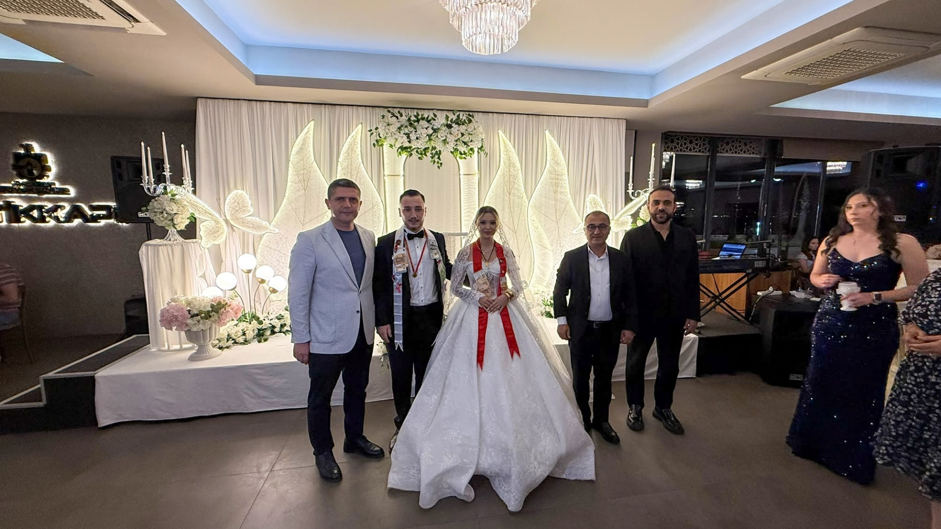 Evlenecek Gençlerin Desteklenmesi Projesi’nden Yararlanan Genç Çiftimizin Mutluluğuna Ortak Olduk