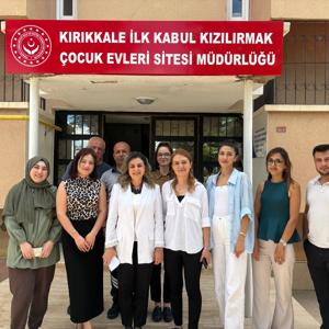 İl Müdür Yardımcımız Sayın Anıl KELEŞ ve Şube Müdürümüz Sayın Hasret ÖZ, Müdürlüğümüze bağlı hizmet veren çocuk kuruluşlarımıza ziyaret gerçekleştirdi. - fotoğraf 1