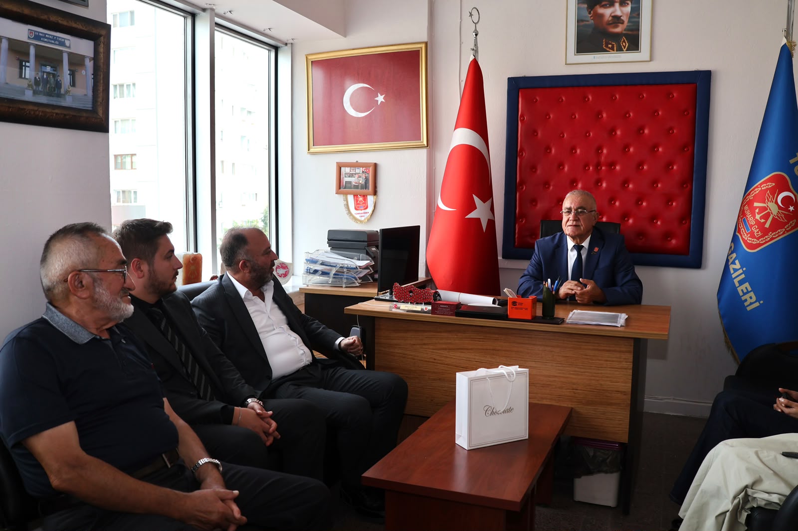 İl Müdürümüzden 19 Eylül Gaziler Günü Kapsamında Anlamlı Ziyaret