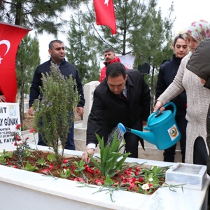 Şehidimizi Şehadet Yıldönümünde Andık - fotoğraf 3